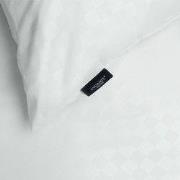 Zydante® Dekbedovertrek Emboss Squares 200x220 cm - Zilver Grijs - met...