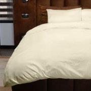 Zydante® Dekbedovertrek Emboss Geometric 140x220 cm - Champagne - met ...