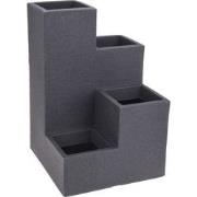 Plantenbak Stone Trapsgewijs - voor Binnen en Buiten 40x40x60 cm