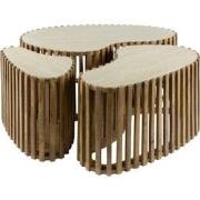 AnLi Style Salontafel set/3 niervormig Nuovo travertin