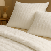 Microvezel Dekbedovertrekset Rabbit Bubble - Off White  - 240x220 + 2*...