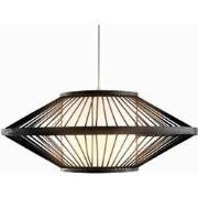 Fine Asianliving Bamboe Hanglamp Zwart Handgemaakt - Damian