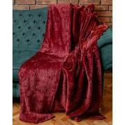 Zydante Home® -  Fleece Deken - Bordeaux - 150x200 cm