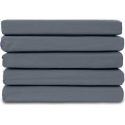 Ten Cate Katoensatijnen Hoeslaken - 180x200 - Donker Blauw