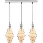 Home sweet home hanglamp Vintage 3L Beam Cloud - amber