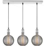 Home sweet home hanglamp Vintage 3L Beam Spiral g180 - smoke