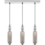 Home sweet home hanglamp Vintage 3L Beam Tube - smoke