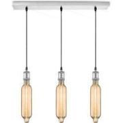 Home sweet home hanglamp Vintage 3L Beam Tube - amber