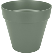 Loft urban rond wielen 40cm pistachegroen bloempot elho