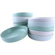OTIX Diepe borden - Bordenset - 12 Persoons - Pastaborden - 22CM - Soe...