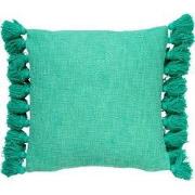 Dutch Decor RUBY - Kussenhoes 45x45 cm - 100% katoen - met flosjes - B...