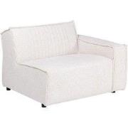 MUST Living Sofa element Rally 1 arm right,76x110x92 cm, poodle beige