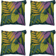 Madison -  Zitkussen Iven green - Ca. 50x50 cm - Set van 4