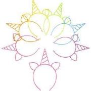 Decopatent 24 STUKS Unicorn / Eenhoorn Tiara Diadeem - Traktatie Uitde...