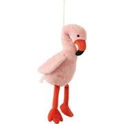 J-Line - Flamingo Pluche Roze/oranje Large - 28x19.5x57cm