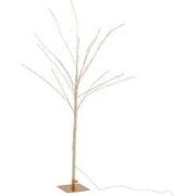 J-Line - Kale Boom+led Metaal Goud Medium - 51x51x99cm