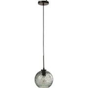 J-Line - Lamp Bol Spikkel Glas Grijs Small - 21x21x162cm