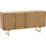 J-Line - Dressoir Rattan Mangohout Naturel - 170x45x80cm