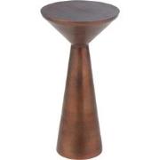 J-Line - Tafel Tri Aluminium Brons - 33x33x64cm