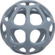 Baby's Only Siliconen baby speelbal - Speelgoedbal - Grijs