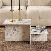 Salontafel Marmerlook Melamine Eterna