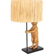 Anne Lighting - tafellamp - Animaux - zwart - gras kunststof metaal - ...