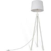 Maytoni - Vloerlamp Calvin - Wit - Ø44