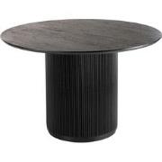 J-Line - Tafel Vincent Mangohout Zwart Large - 120x120x76cm