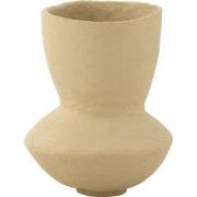 J-Line - Pot Archaic Papier Mache Naturel Large - 35x35x55cm