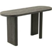 J-Line - Tafel Teak Hout Zwart - 150x50x75cm