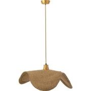 J-Line - Hangende Lamp Moonj Gras Naturel Medium - 75x65x8cm