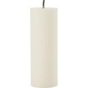 J-Line - Buitenkaars Pilaar Paraffine Wit Extra Large-50uren - 28x10x1...