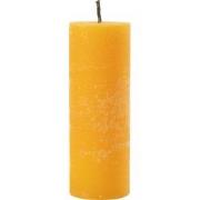 J-Line - Buitenkaars Pilaar Paraffine Geel Extra Large-50uren - 28x10x...