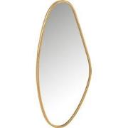 J-Line - Spiegel Abstract Mdf/glas Goud  Small - 33x2.5x73cm