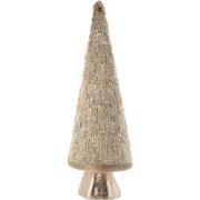 J-Line - Kerstboom Deco Plastiek Goud Large - 24.5x24.5x80cm