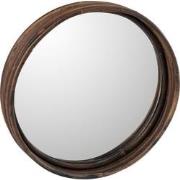 J-Line - Plateau Spiegel Rond Rotan Small - 30x30x5cm