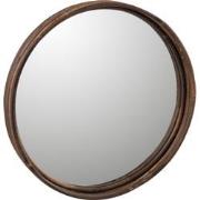 J-Line - Plateau Spiegel Rond Rotan Large - 39x6x39cm