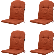 Madison -  Kuipstoelkussen Hoge Rug Basic terra - Ca. 96x45 cm - Set v...