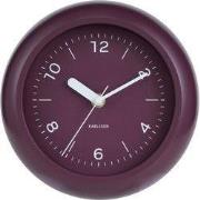 Karlsson - Wandklok Slope - Dark mauve- Ø20cm