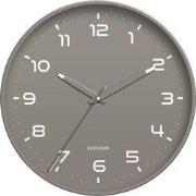 Karlsson - Wandklok Orgullo - Donkergrijs- Ø40cm