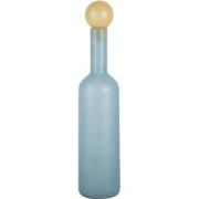 Present Time - Vaas Alegre Botellin Large - Soft blue & soft yellow