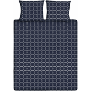 Ten Cate Katoenen Dekbedovertrek - 140x200/220 cm - Graphic Navy - Mar...