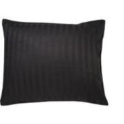 Ten Cate Streep Satijn Kussenslopen 2 stuks - 60x70 - Antraciet