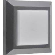 NOKI Wandlicht vierkant grijs SMD LED 450Lm 3,8W IP65