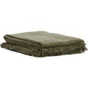 Light & Living - Plaid MIRASO - 170x130x0.5cm - Groen