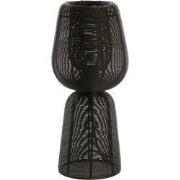Light & Living - Tafellamp ABOSO - Ø18x42cm - Zwart