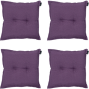 Madison -  Zitkussen Panama purple - Ca. 50x50 cm - Set van 4