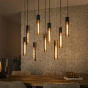 Hoyz Collection - Hanglamp 5+4 Tube - Artic Zwart