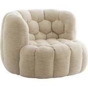 Light&living Stoel 100x98x72 cm AMARA crème