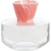 Light & Living - Vaas VARELA - Ø21x20cm - Roze